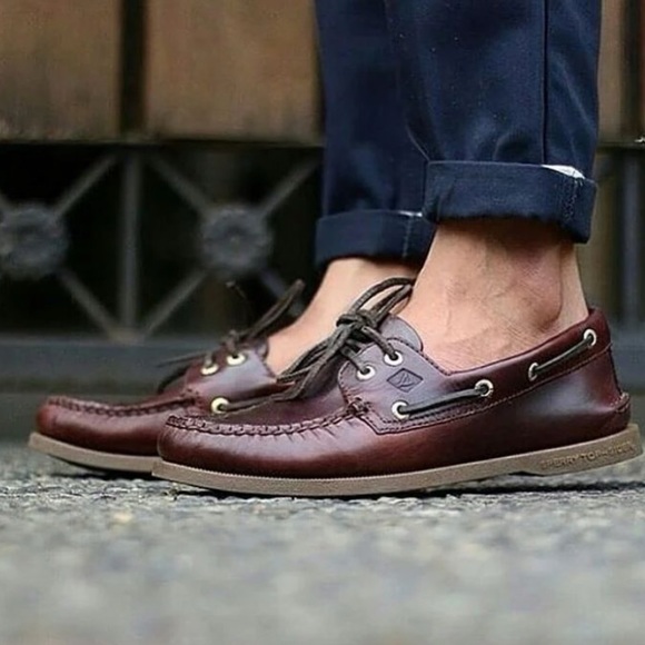 SPERRY • Amaretto Authentic Original Boat Deck Shoes - Picture 4 of 7